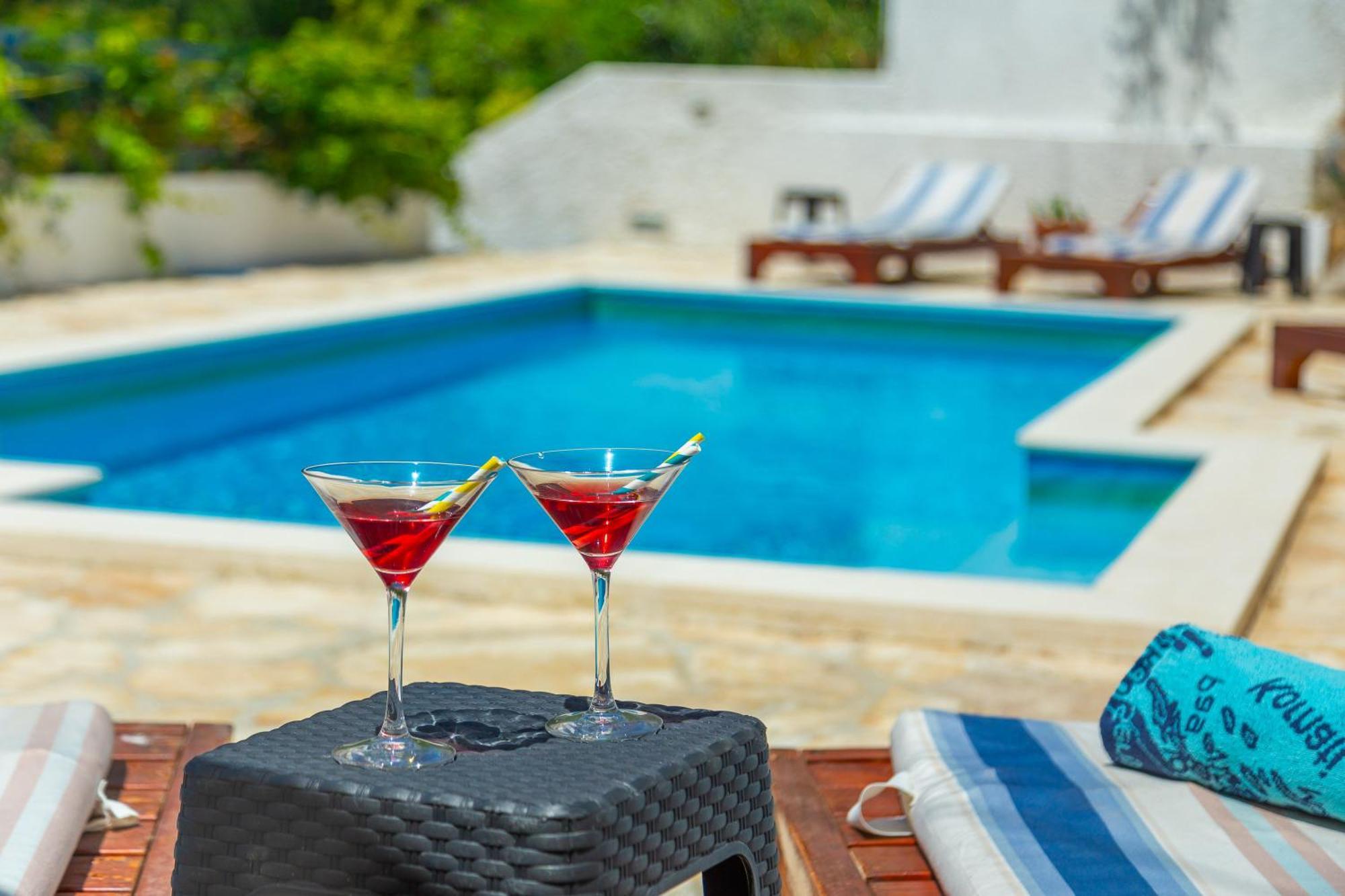 Caleta Seaview Suites - Pool & Jacuzzi Lokva Rogoznica Exteriér fotografie